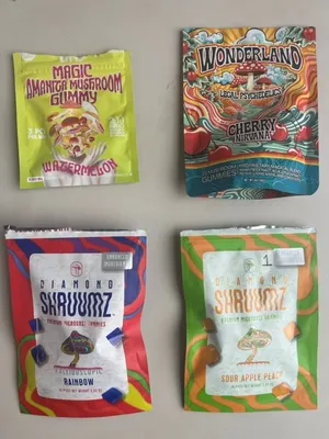 After 5 sickened, study finds mushroom gummies containing illegal substances