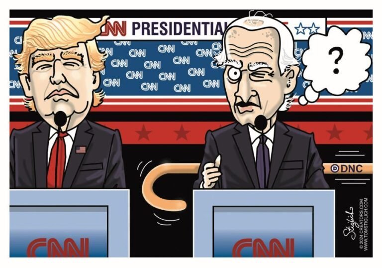 The Best Political Cartoons on the 2024 Presidential Election