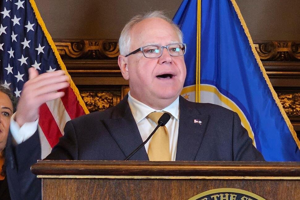 Harris Gets Progressives’ Stamp of Approval for Tim Walz VP Pick