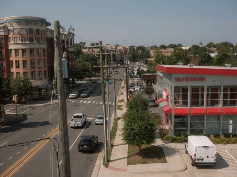 July 28, 2024 | A view of Route 29 is seen in Falls Church, which is only about 2 square miles in size.